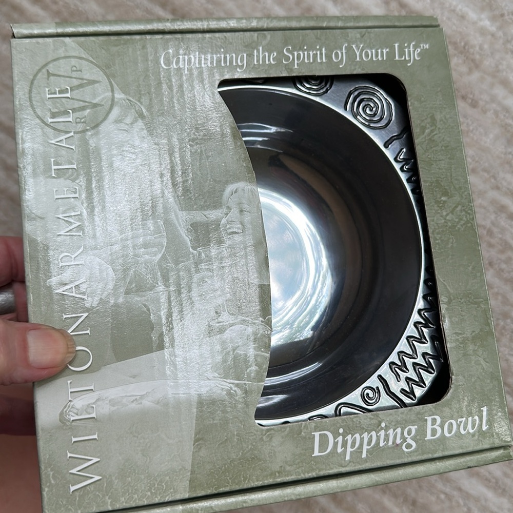 Wilton Armetale Reggae Dipping Bowl Small Snack Serving Bowl Cook/Chill/Grill 6” - Picture 6 of 15